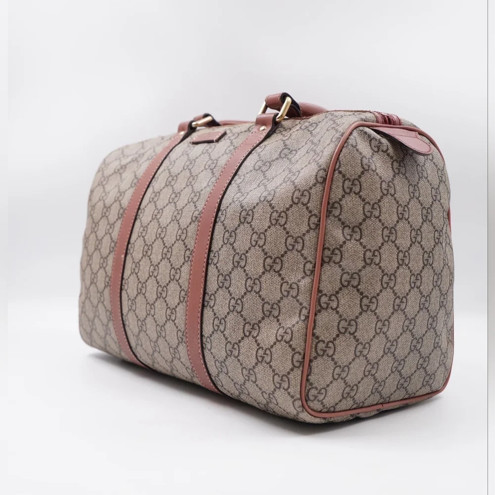 ❌️❌️SOLD❌️❌️BM40 💚 Gucci Joy Boston Bag GG Coated Canvas Medium - Picture 5 of 14